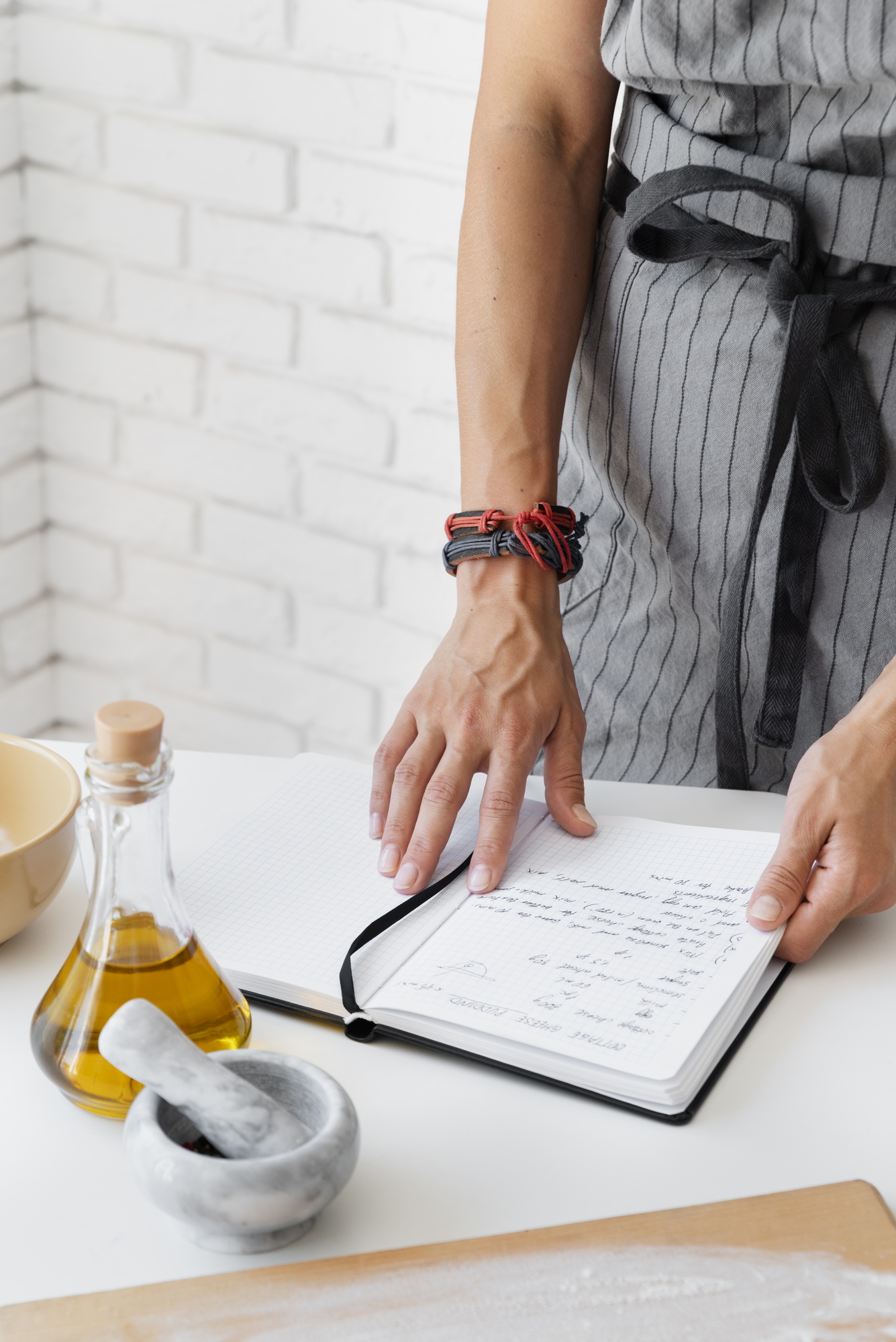 kitchen audit checklist on clipboard